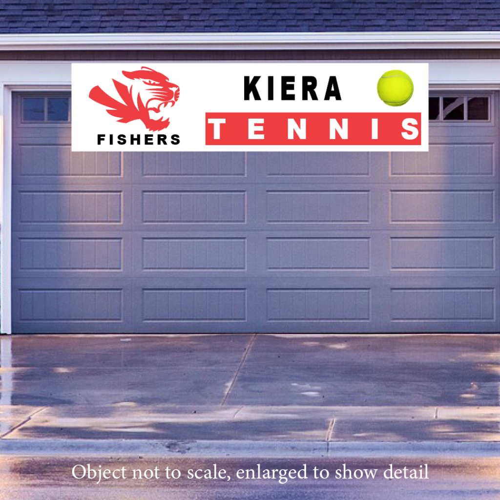 Fishers High School Tennis Garage Signs School Spirit Place