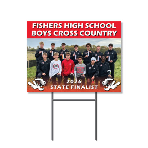 FHS Boys XC State Yard Sign