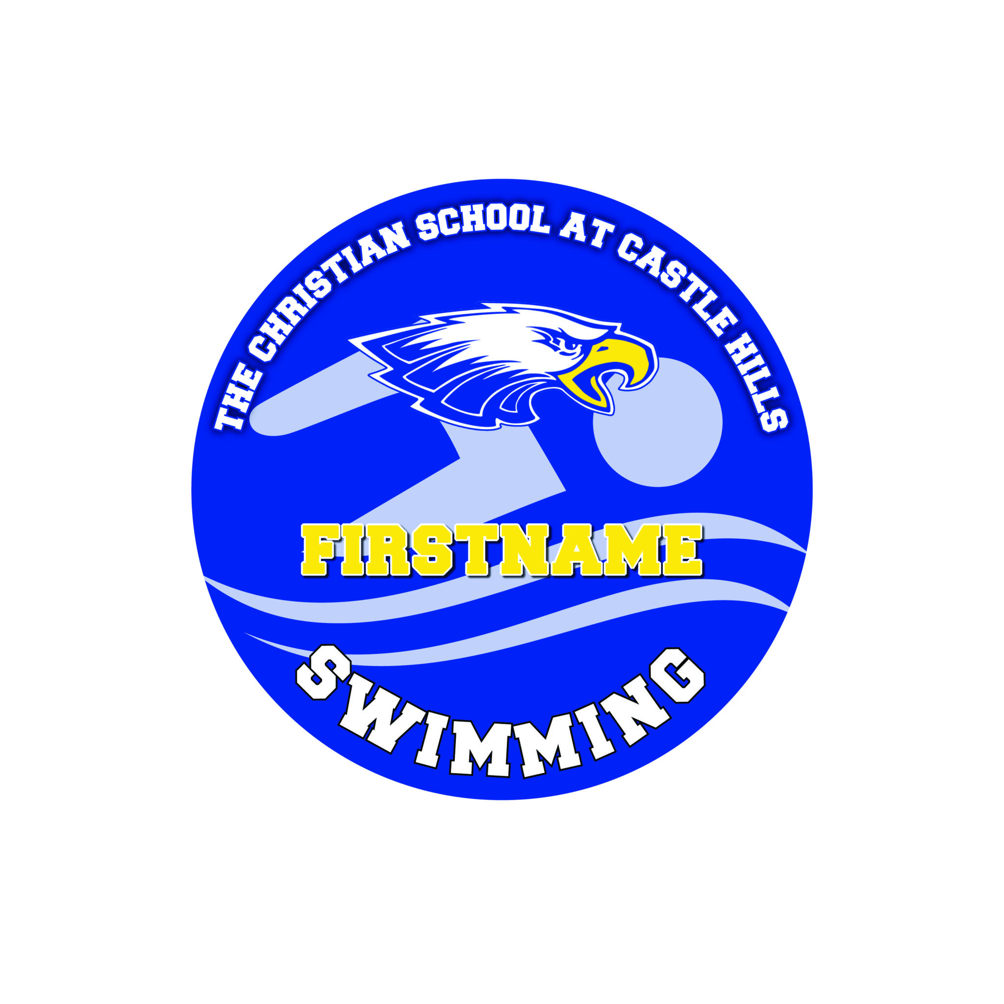 christian-school-castle-hills-swimming-decal-school-spirit-place