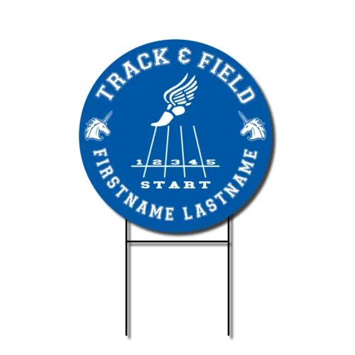 Oak Run Track Yard Sign