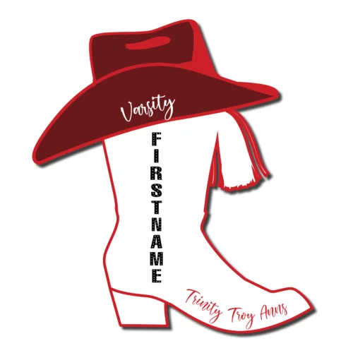 Trinity HS Drill Team Varsity Decal