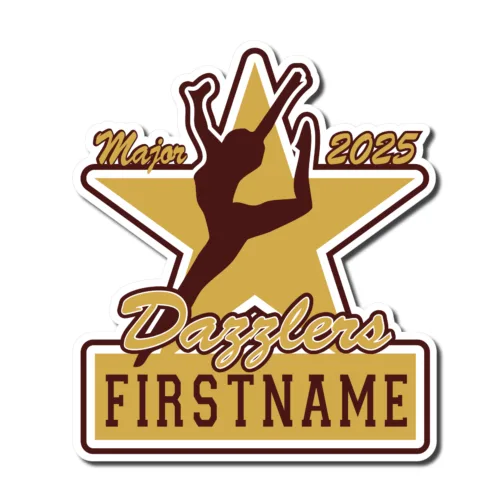 Dripping Springs Dazzlers Major Decal