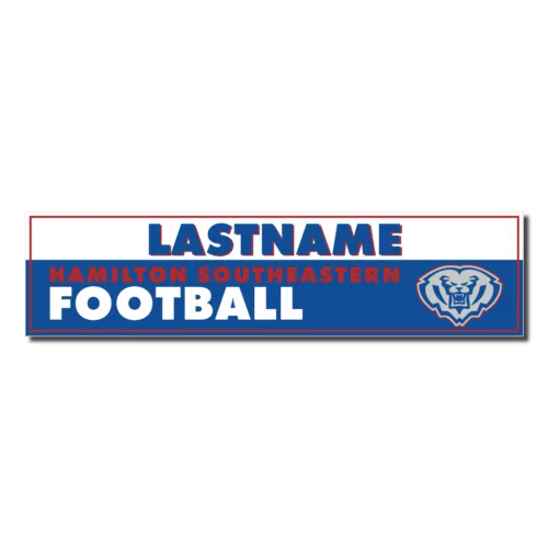 HSE Football Garage Sign