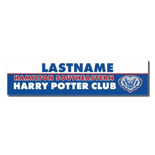 HSE Harry Potter Club Garage Sign