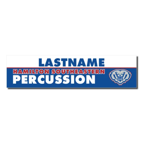 HSE Percussion Garage Sign