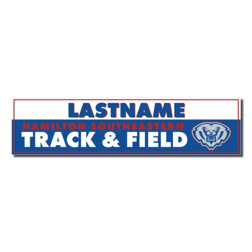 HSE Track & Field Garage Sign
