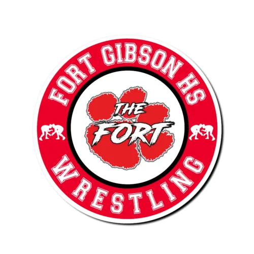 Fort Gibson Wrestling Decal