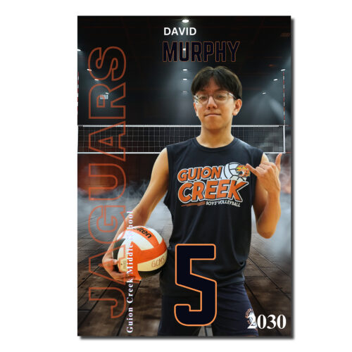 Guion Creek MS Volleyball Banner
