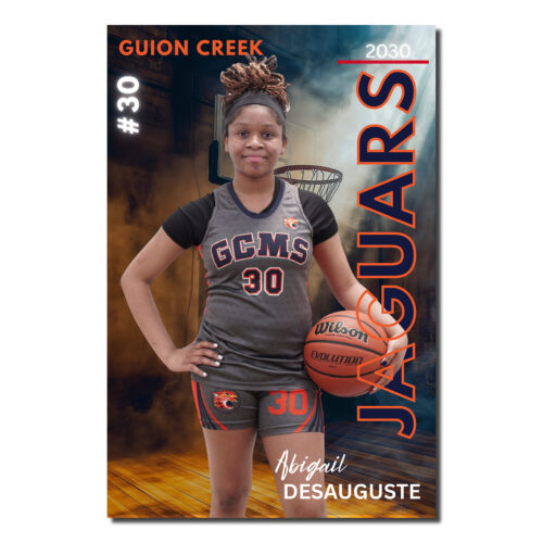 Guion Creek MS Girls Basketball Banner