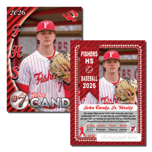 FHS Baseball Cards - Classic Design