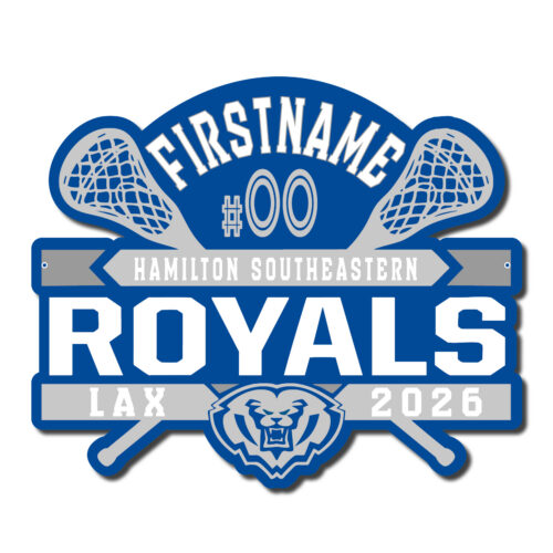 HSE Girls Lacrosse Fence Sign