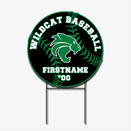 Kennedale Baseball Yard Sign