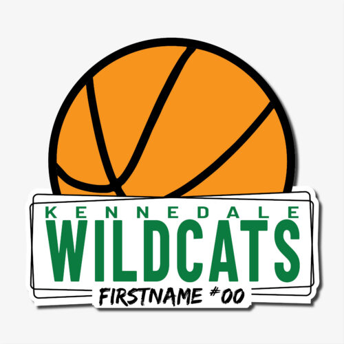 Kennedale Basketball Decal