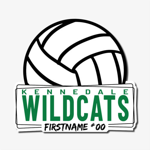 Kennedale Volleyball Decal