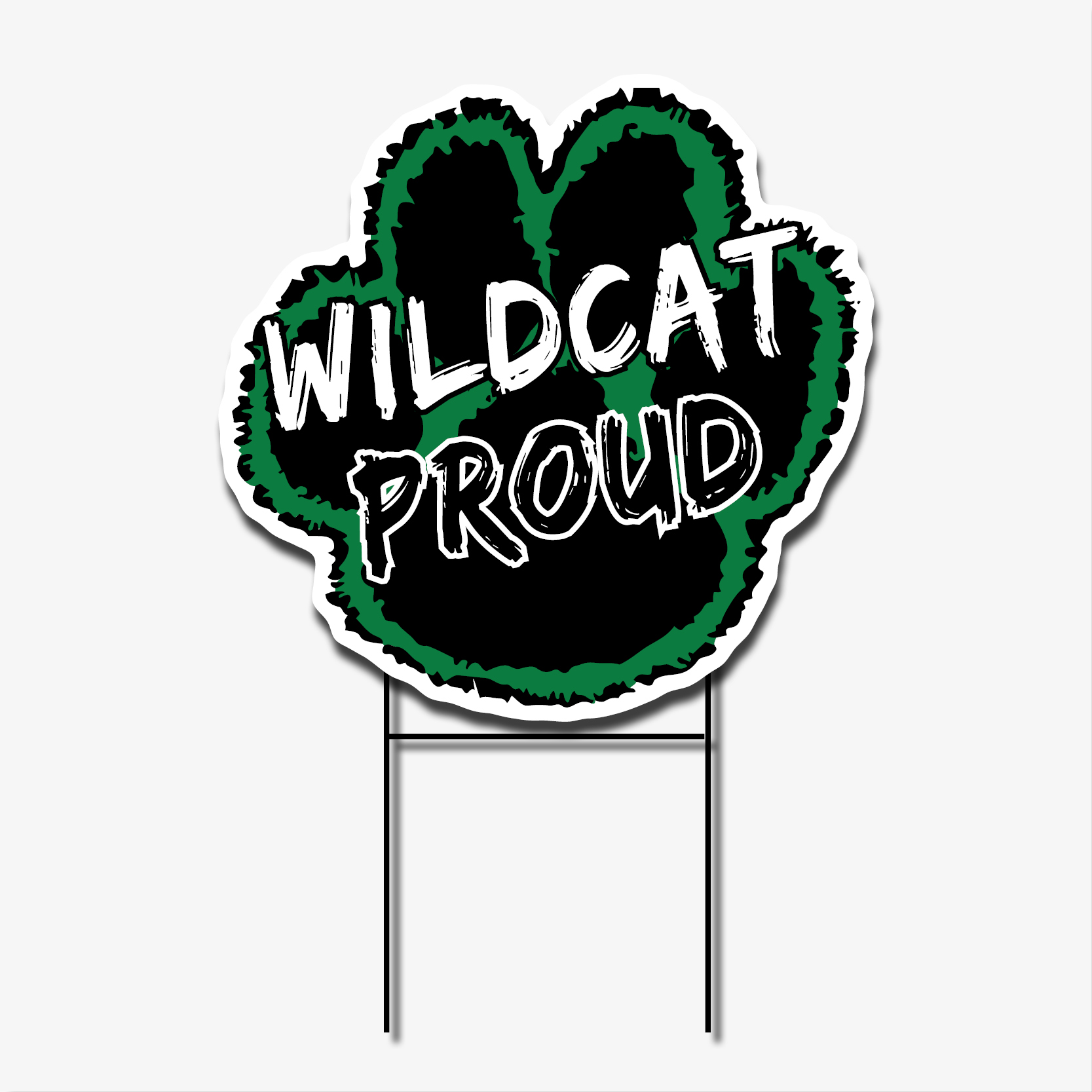 Kennedale Wildcat Proud Yard Sign
