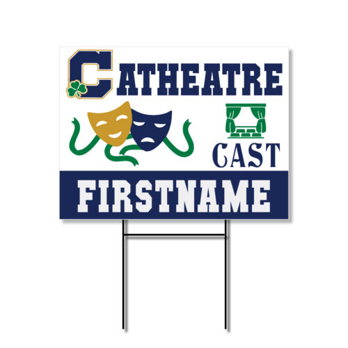Cathedral Theater Cast Hill Sign