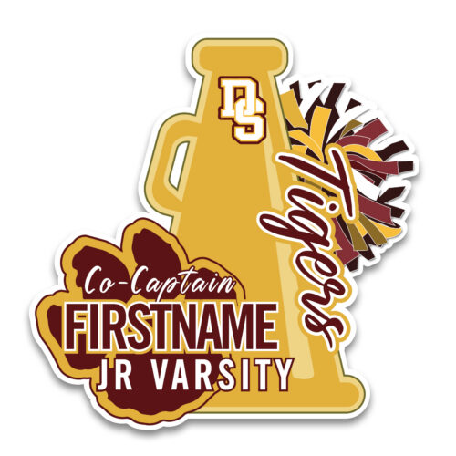 Dripping Springs HS-Jr Varsity Cheer Co-Captain Decal
