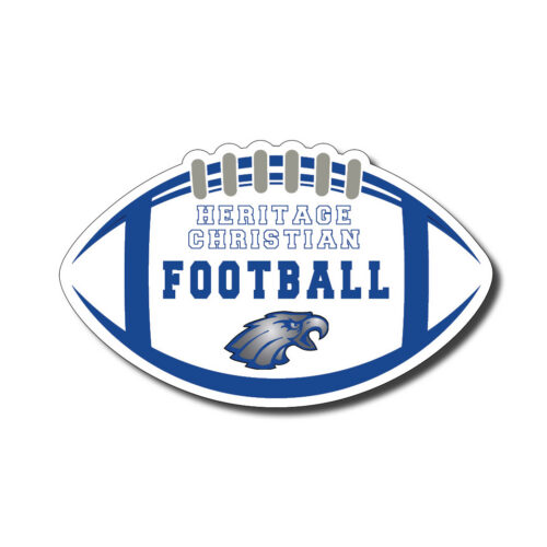 Heritage Christian Football Generic Decal