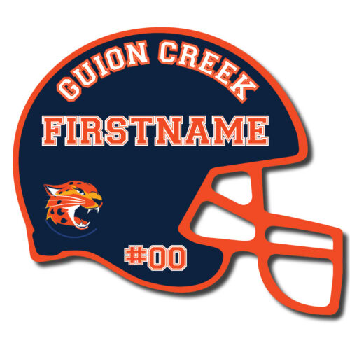 Guion Creek MS Football Decal