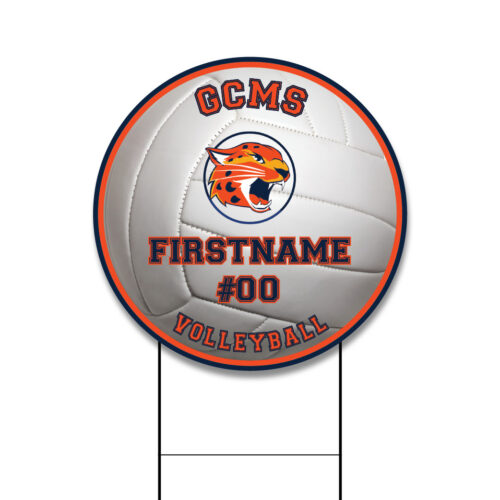 Guion Creek MS Volleyball Yard Sign